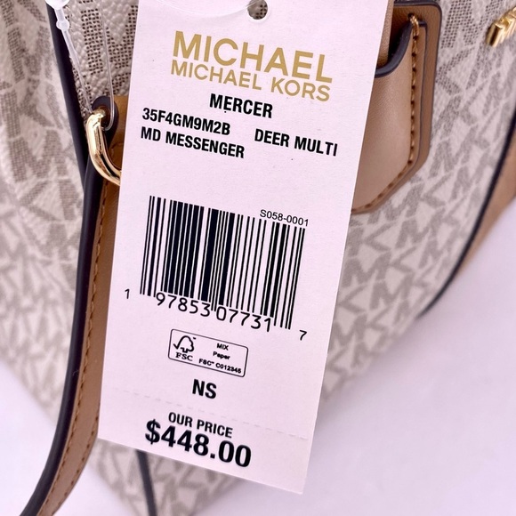 Michael Kors Small Mercer satchel crossbody - Picture 13 of 13